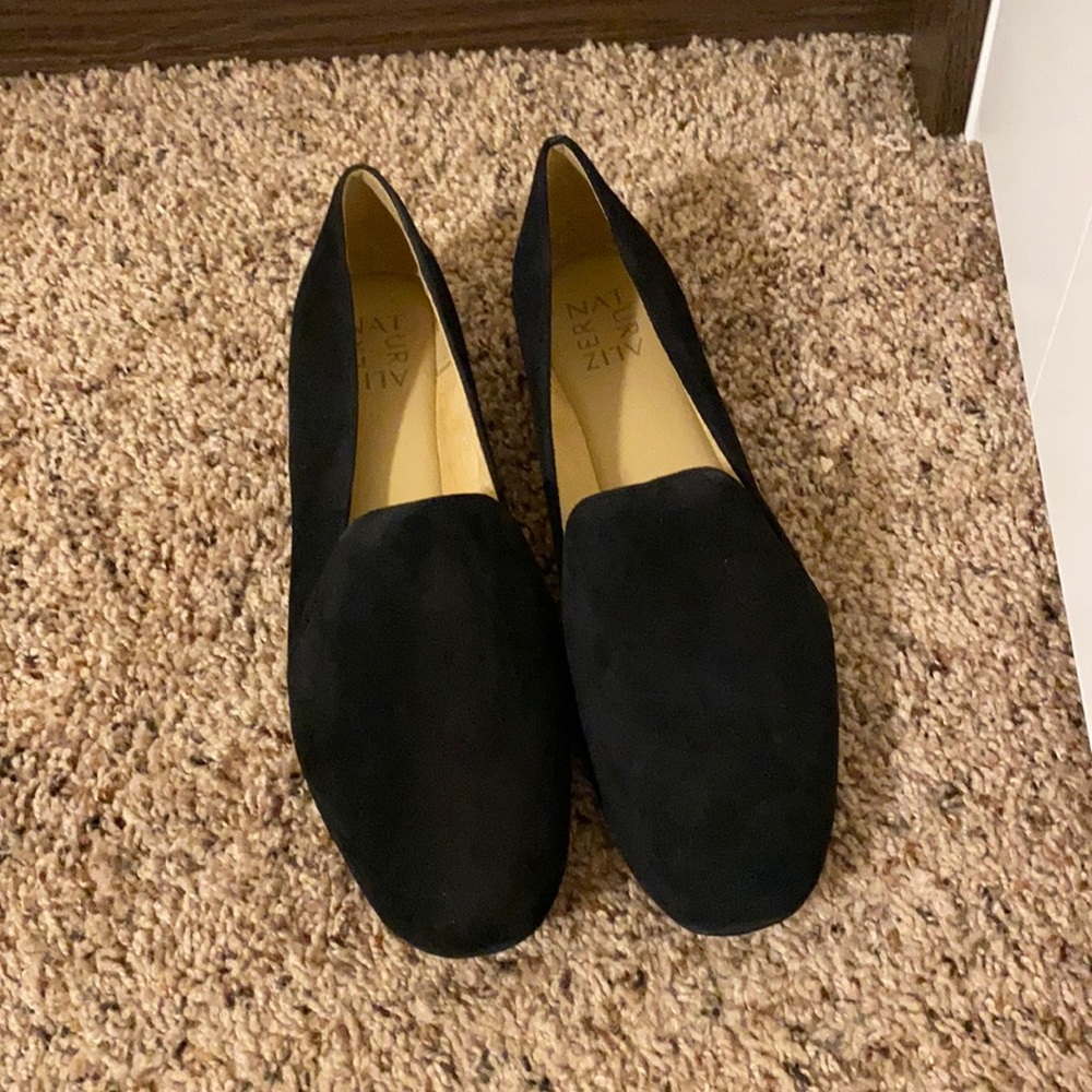 Black Suede Naturalizer Loafers